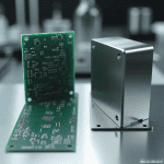 Comparison between FR4 and metal parts
