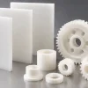 High-crystallinity homopolymer PET-H sheet material for machining custom precision industrial gears